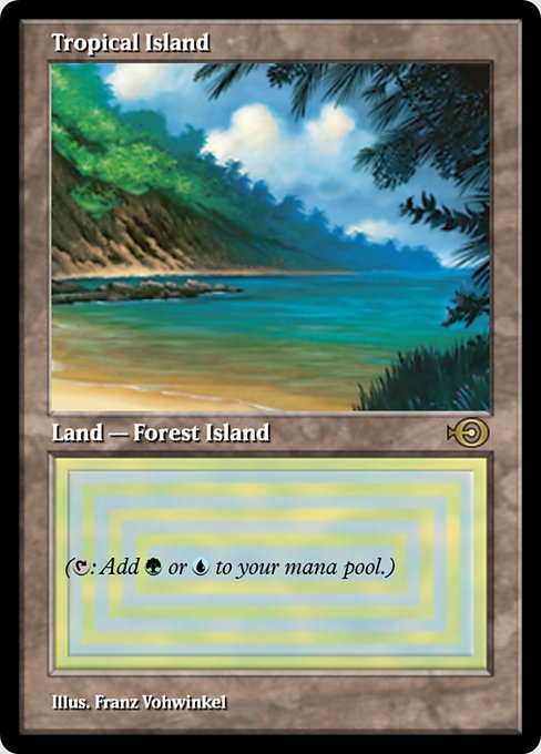 Tropical Island (Magic Online Promos #43620)