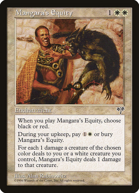 Mangara's Equity card image