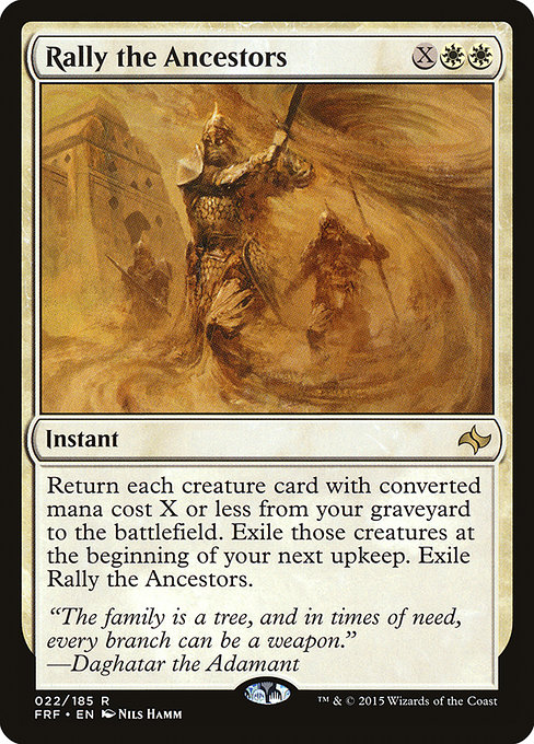 Rally the Ancestors card image