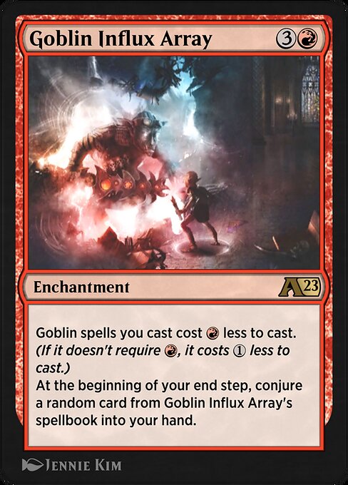 Goblin Influx Array (Alchemy: Dominaria #13)