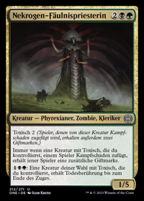 Necrogen Rotpriest (Phyrexia: All Will Be One #212)