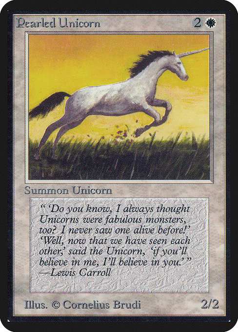 Pearled Unicorn (Limited Edition Alpha #30)
