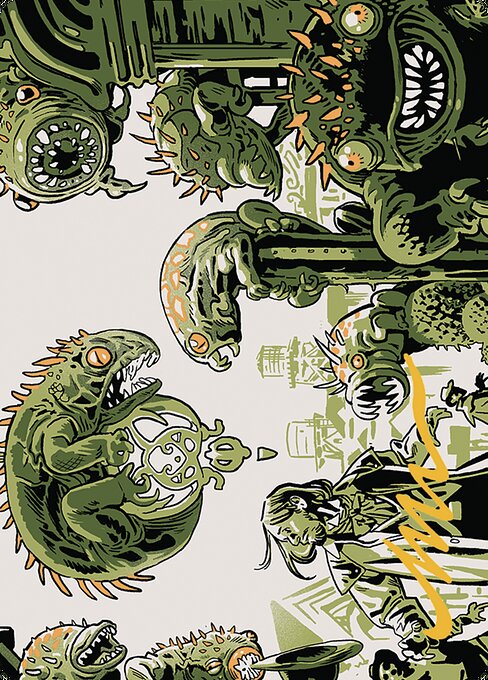 Pest Infestation // Pest Infestation (Outlaws of Thunder Junction Art Series #42)