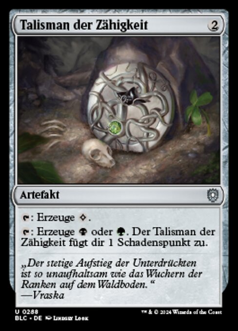 Talisman of Resilience (Bloomburrow Commander #288)