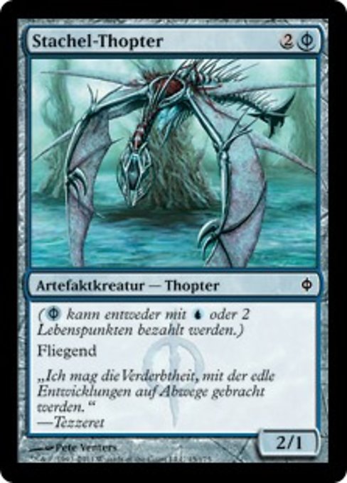 Spined Thopter (New Phyrexia #45)