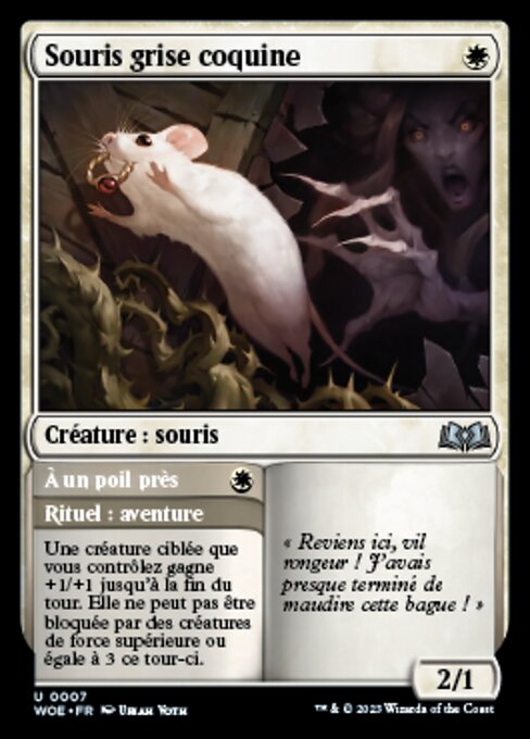 Cheeky House-Mouse // Squeak By (Wilds of Eldraine #7)