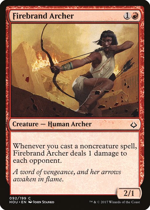 Firebrand Archer (Hour of Devastation #92)