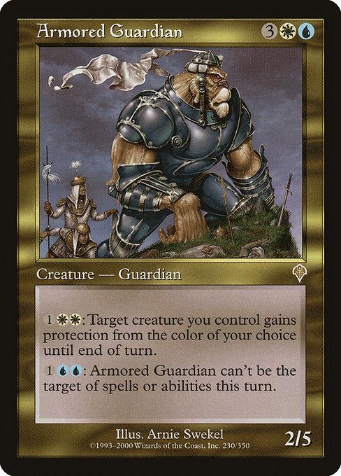 Vigile en armure|Armored Guardian