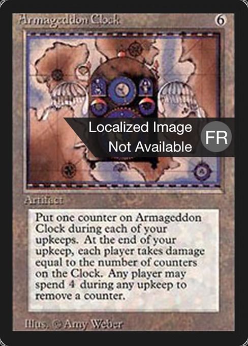 Armageddon Clock (Foreign Black Border #234)