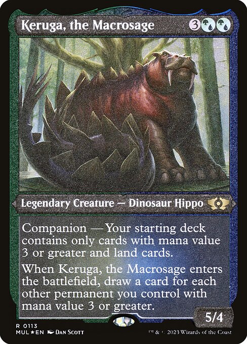 Keruga, the Macrosage (Multiverse Legends #113)