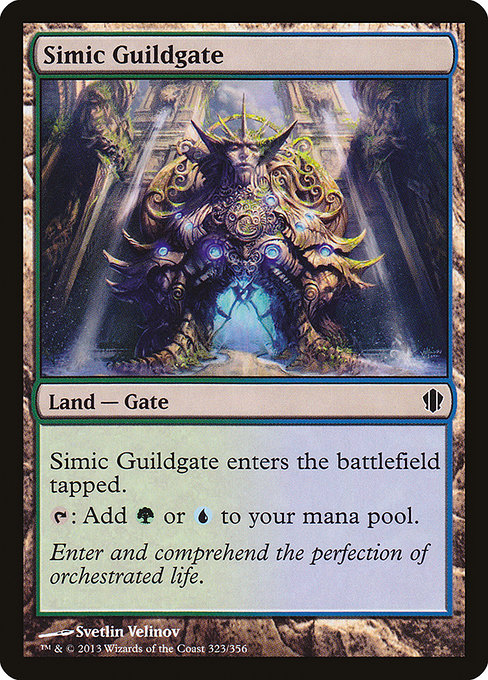 Simic Guildgate (Commander 2013 #323)