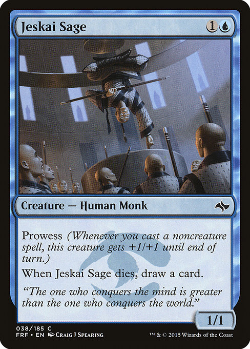 Jeskai Sage (Fate Reforged #38)