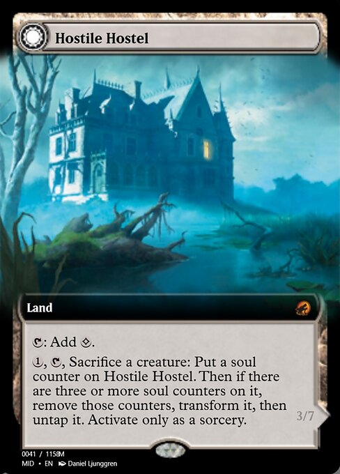 Hostile Hostel // Creeping Inn (Magic Online Promos #94088)