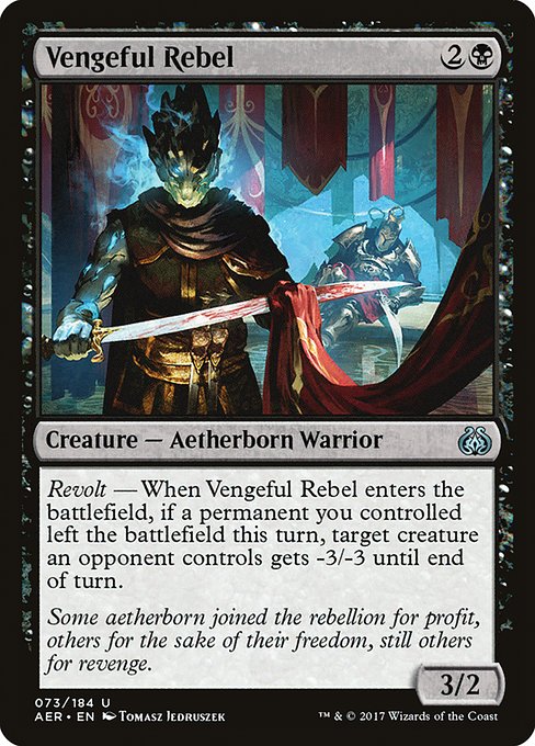 Vengeful Rebel (Aether Revolt #73)