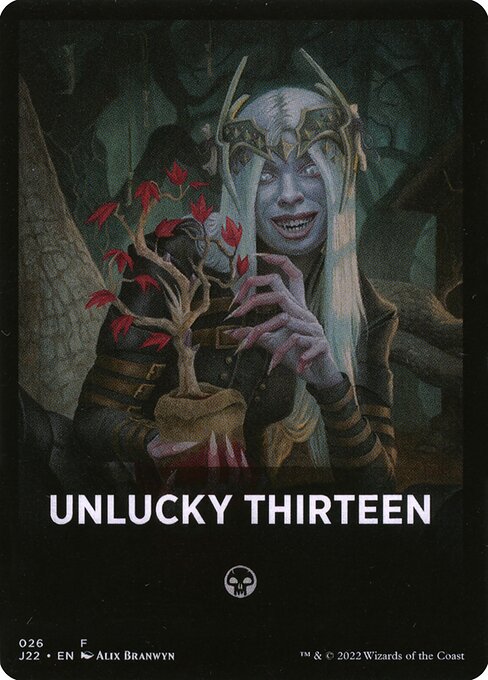 Unlucky Thirteen (Jumpstart 2022 Front Cards #26)