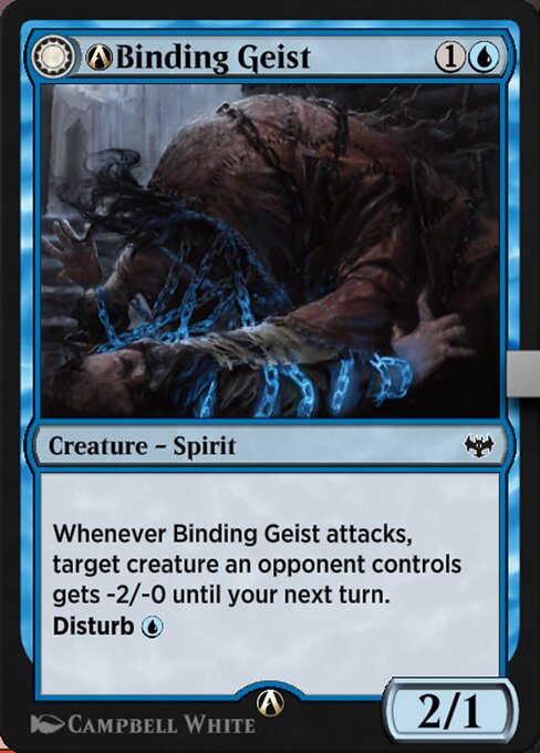 A-Binding Geist // A-Spectral Binding (Innistrad: Crimson Vow #A-48)