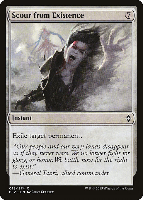Scour from Existence (BFZ)
