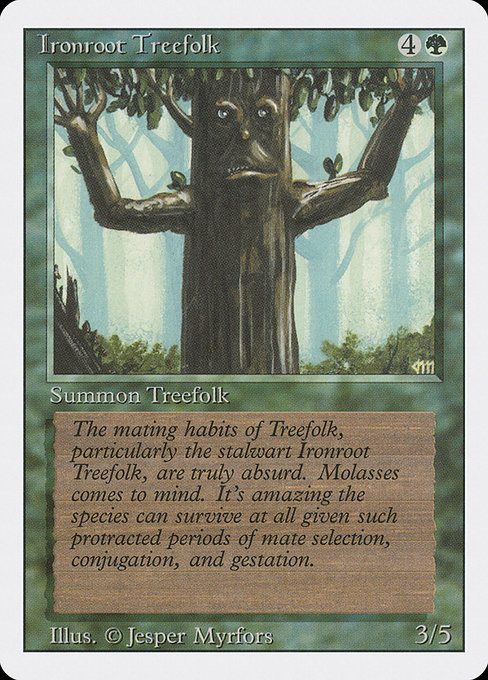 Ironroot Treefolk (Revised Edition #204)