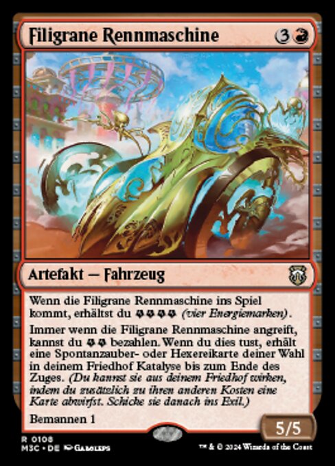 Filigree Racer (Modern Horizons 3 Commander #108)