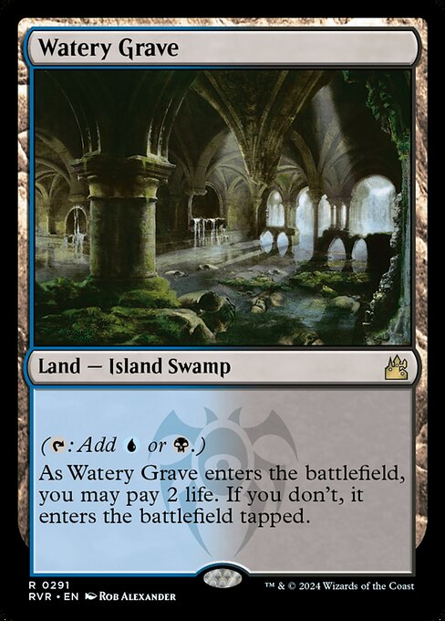 Watery Grave (Ravnica Remastered #291)