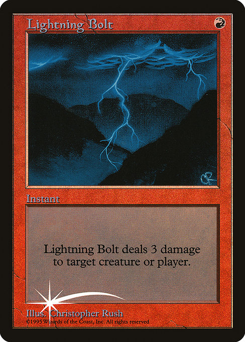 Lightning Bolt (Judge Gift Cards 1998 #1)