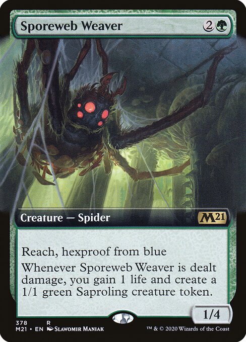 Sporeweb Weaver (Core Set 2021 #378)
