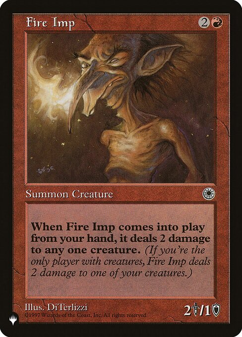 Fire Imp (The List #POR-126)