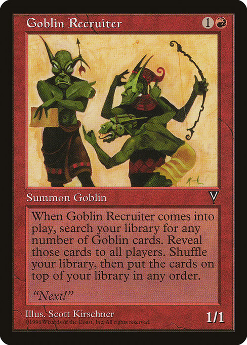 Goblin Recruiter (VIS)