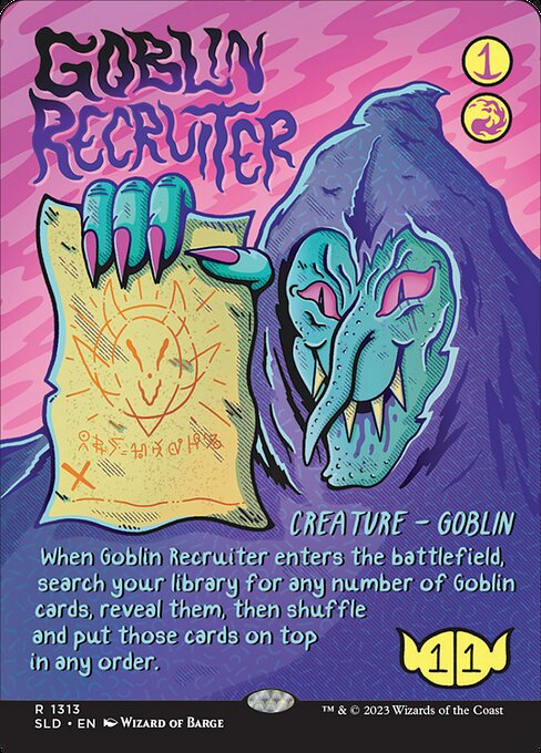 Goblin Recruiter (Secret Lair Drop #1313)