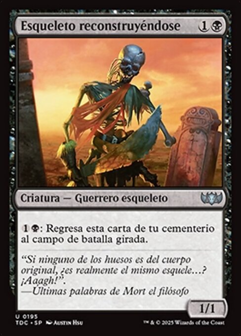 Reassembling Skeleton