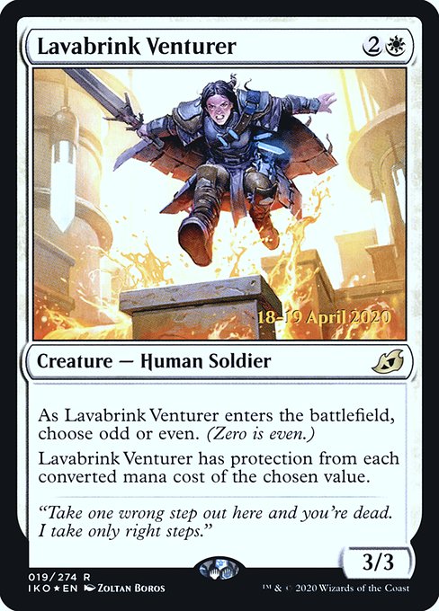 Lavabrink Venturer (Ikoria: Lair of Behemoths Promos #19s)