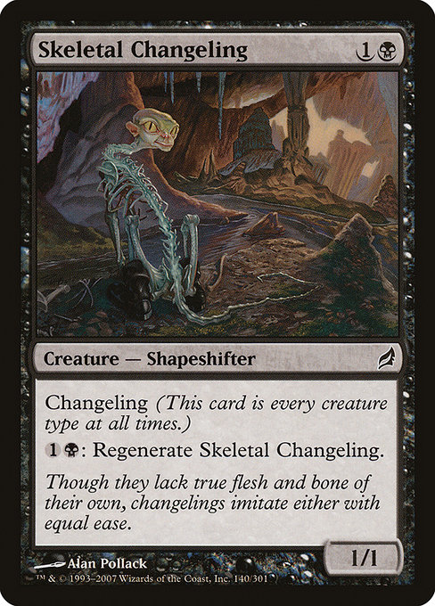 Skeletal Changeling card image