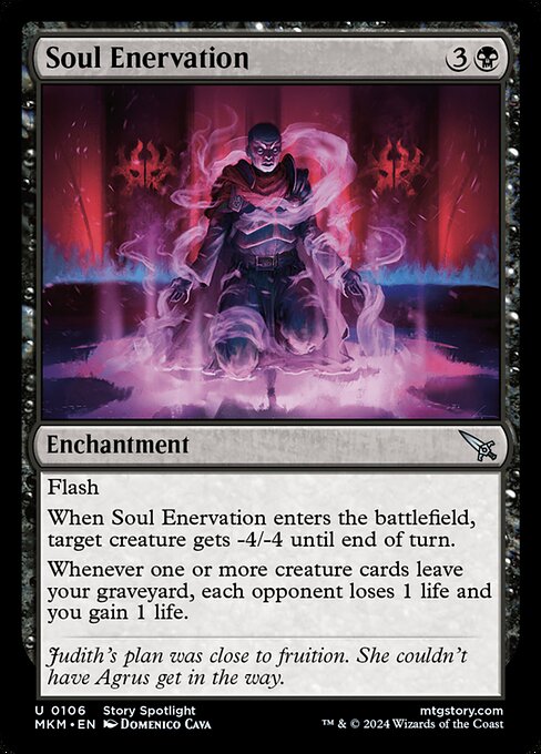 Soul Enervation (Murders at Karlov Manor #106)