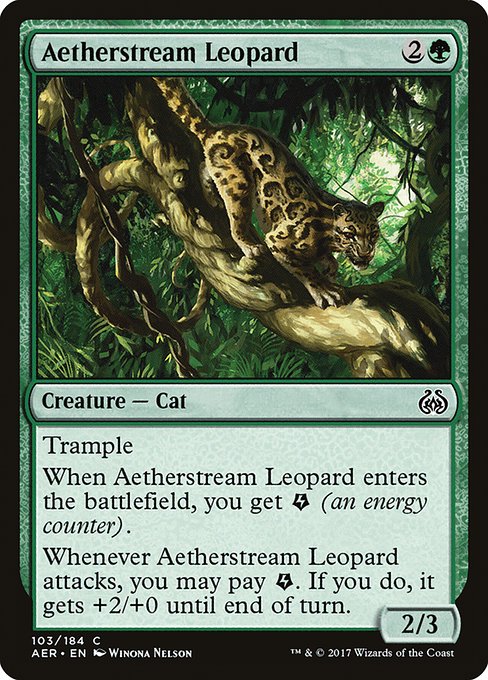 Aetherstream Leopard card image