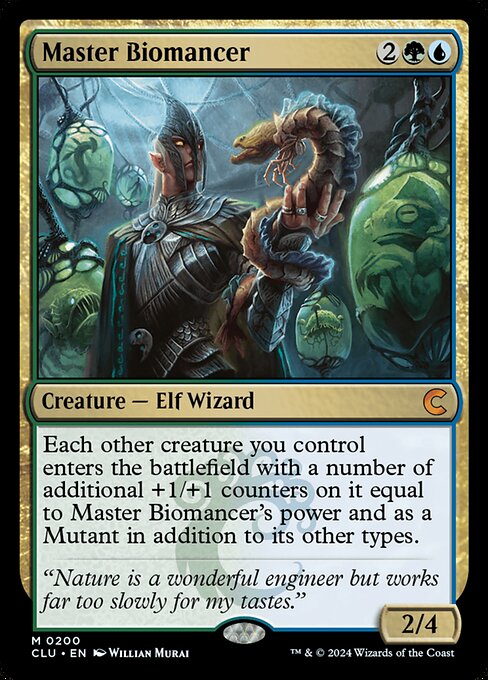 Master Biomancer (Ravnica: Clue Edition #200)