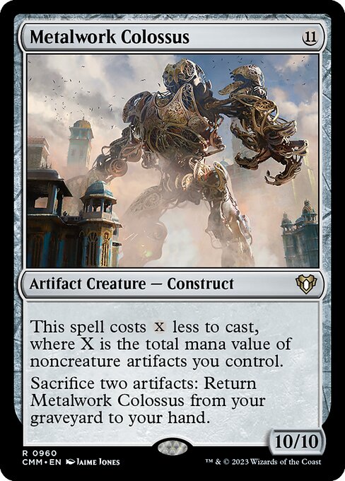 Metalwork Colossus (Commander Masters #960)