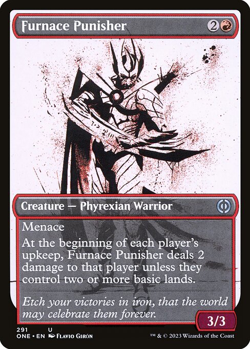 Furnace Punisher (Phyrexia: All Will Be One #291)