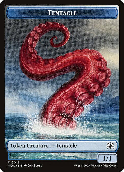 Tentacle (March of the Machine Commander Tokens #15)