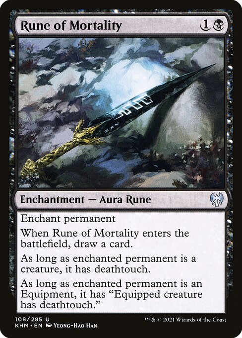 Rune de mortalité|Rune of Mortality