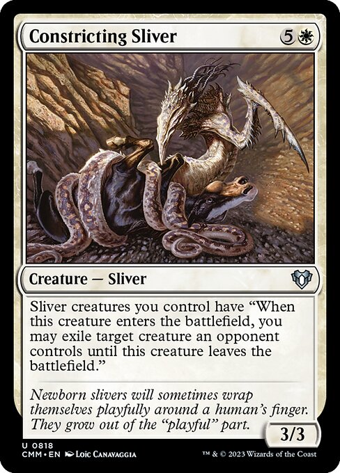 Constricting Sliver (Commander Masters #818)