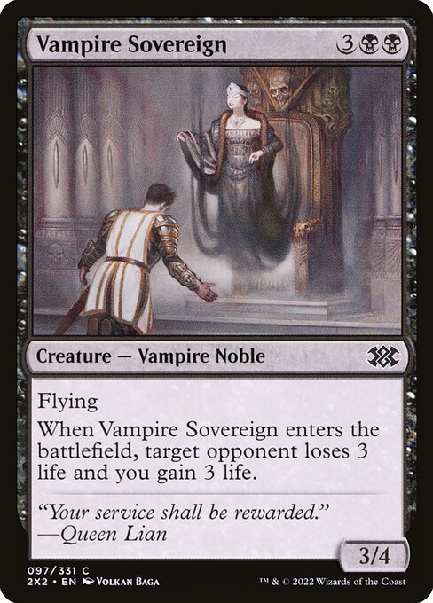 Souveraine vampire|Vampire Sovereign