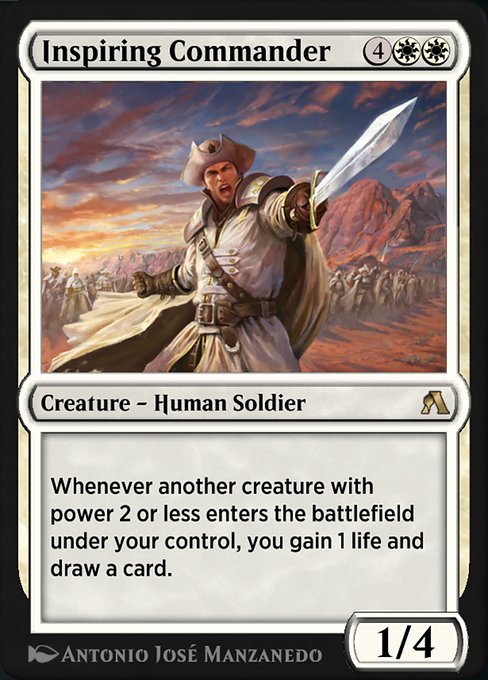 Inspiring Commander (Arena New Player Experience Cards #4)