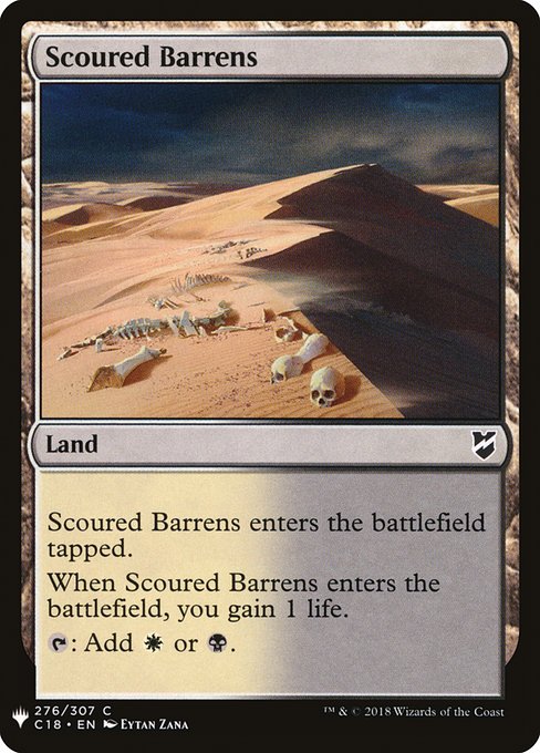 Scoured Barrens (The List #C18-276)