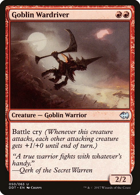 Goblin Wardriver (Duel Decks: Merfolk vs. Goblins #50)