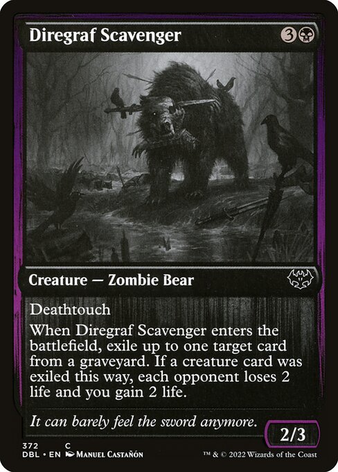 Diregraf Scavenger (Innistrad: Double Feature #372)