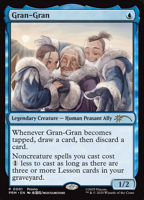 Gran-Gran magic the gathering card art