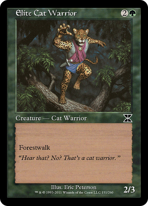 Elite Cat Warrior (Masters Edition IV #151)