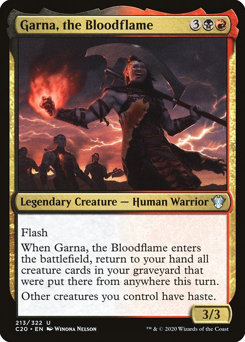 Garna, the Bloodflame (C20)