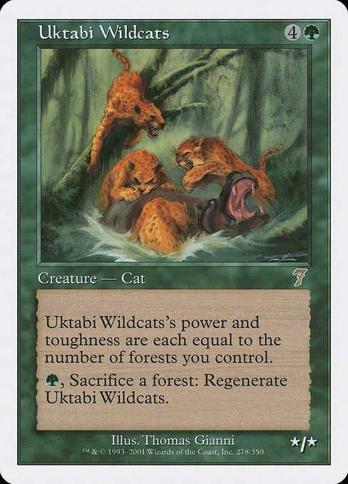 Uktabi Wildcats (Seventh Edition #278)