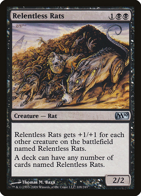 Relentless Rats (Magic 2010 #108)